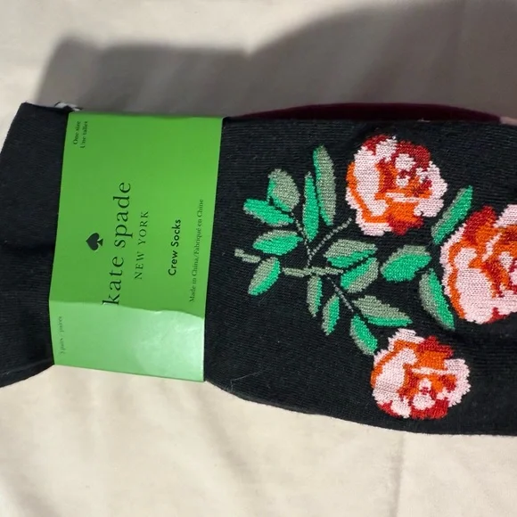 Kate Spade, three pair crew socks - Picture 4 of 5